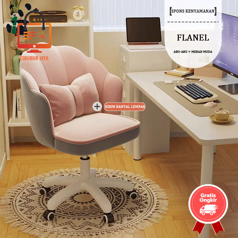 CIBUBUR JAYA GRATIS ONGKIR BALI KURSI KOMPUTER PUTAR KURSI MEJA BELAJAR KURSI KERJA / KURSI WANITA /