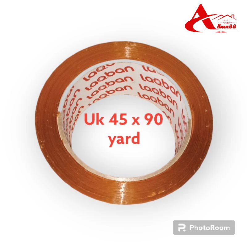 

LAKBAN COKLAT UK 45X90 YARD 17 MICRON