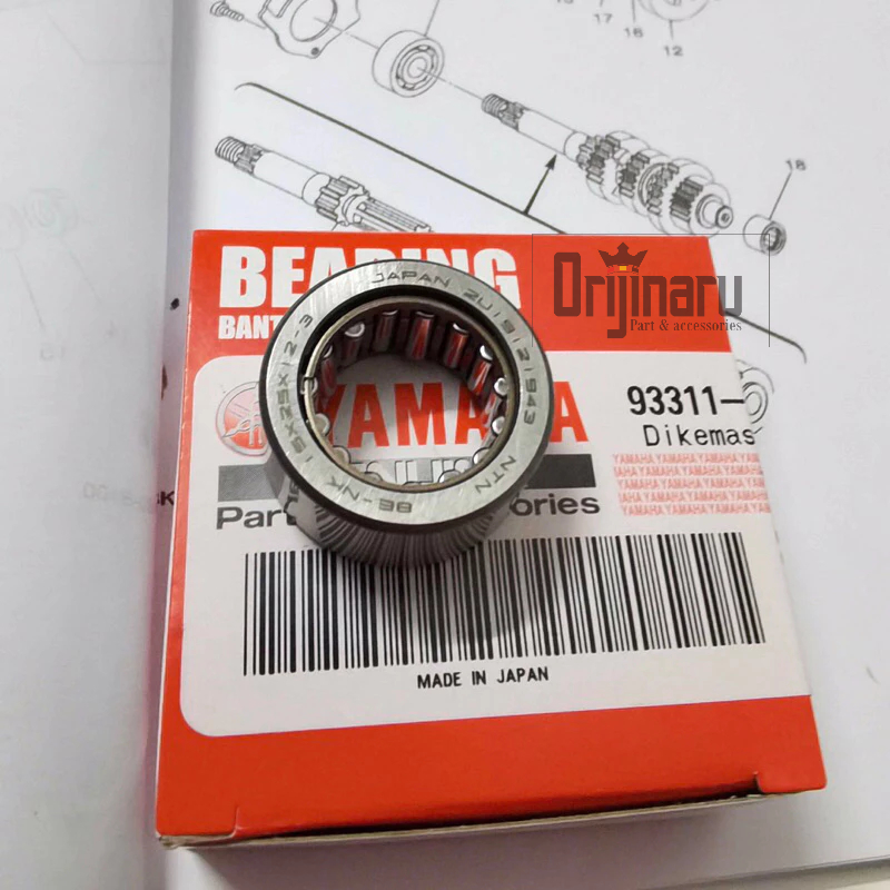 BEARING LAHER BAMBU RASIO RX KING ORI ORIGINAL 93311-315Y6 315Y7