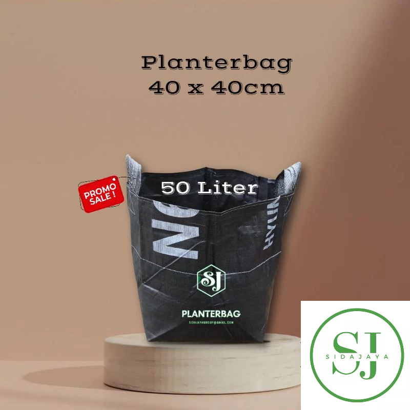 Planter bag 50 Liter polybag hitam kuat dan tebal