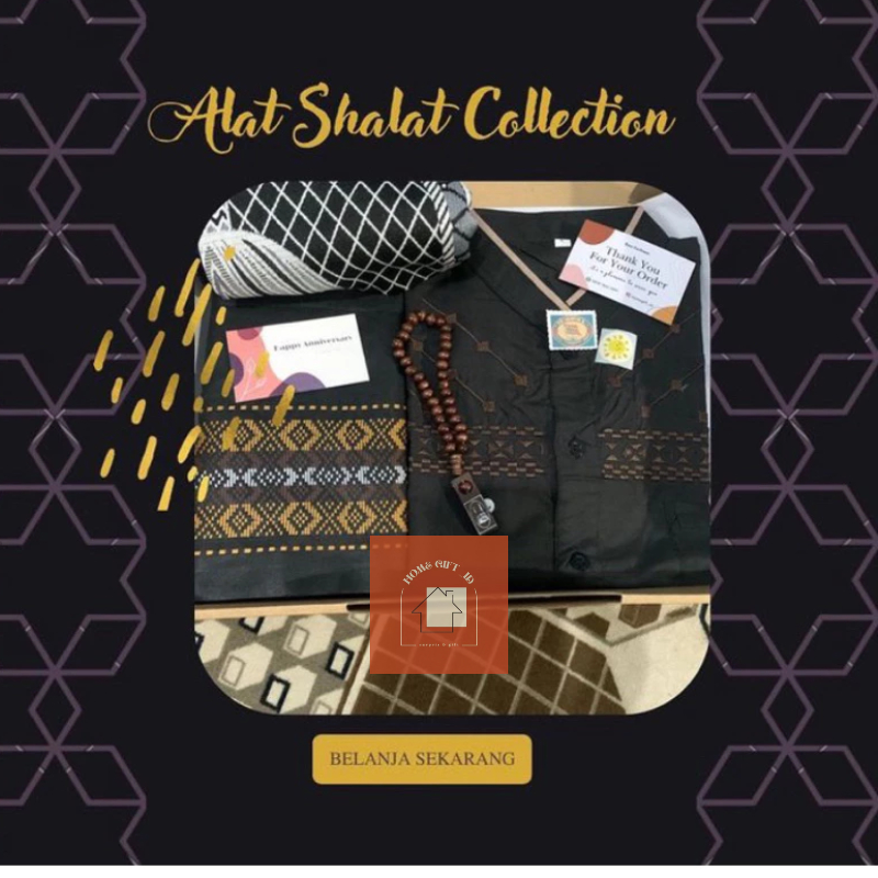 Hampers Gift Box Alat Shalat Cowok/ Hampers Gift Box Ramdhan/ Hampers Gift Box Cowok