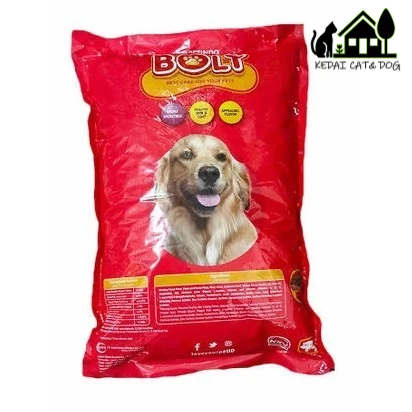 Bolt Dog Beef Bulat 400gr NON