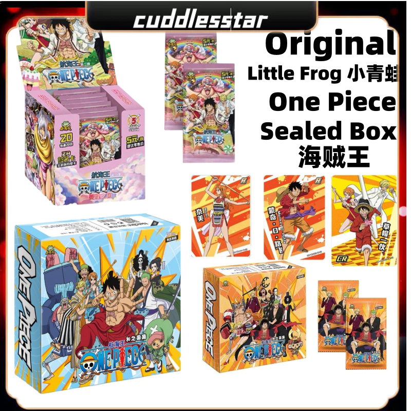 ⭐100%ORI/COD⭐150pcs Kartu Anime One Piece 1 Box Grosir Cards 36 Pack Zoro Luffy Kartu Langka Collect