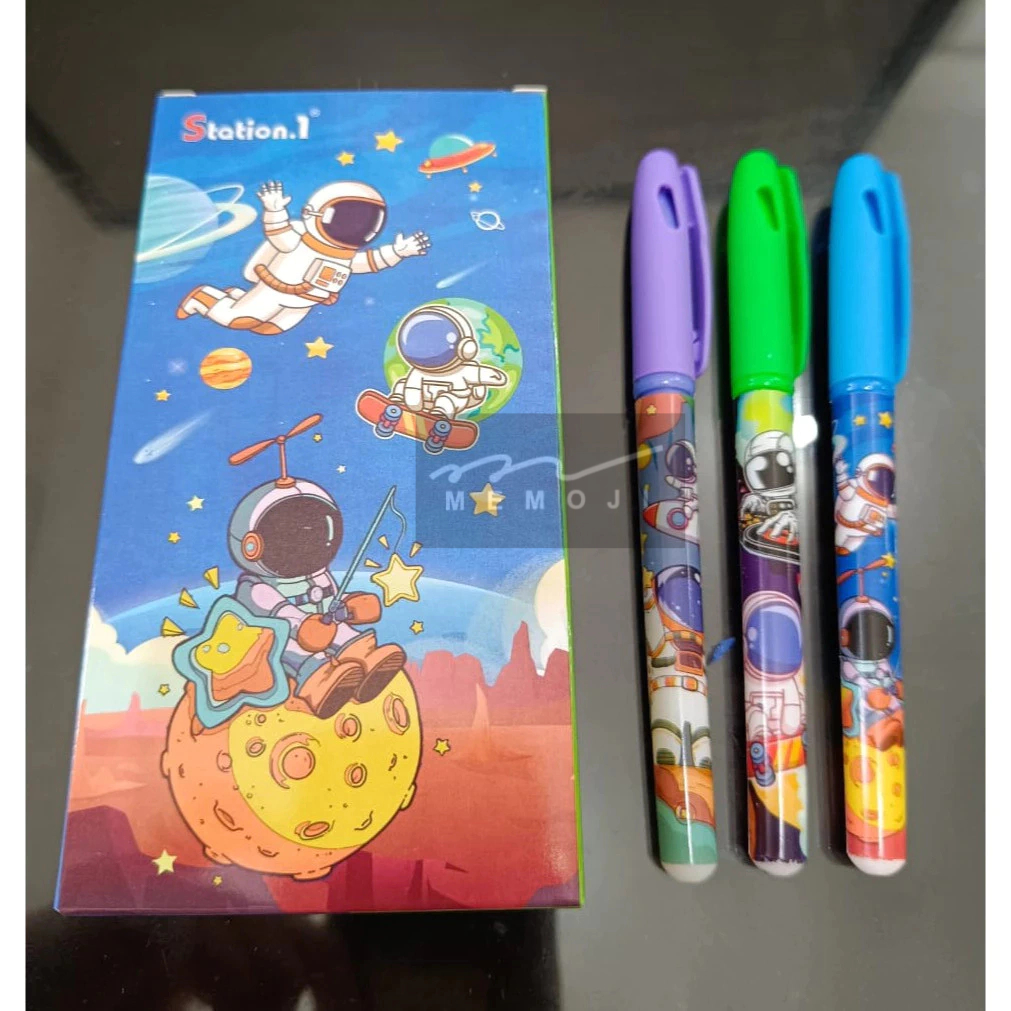

Pulpen Gel 0.5mm ASTRONOT (12pc)