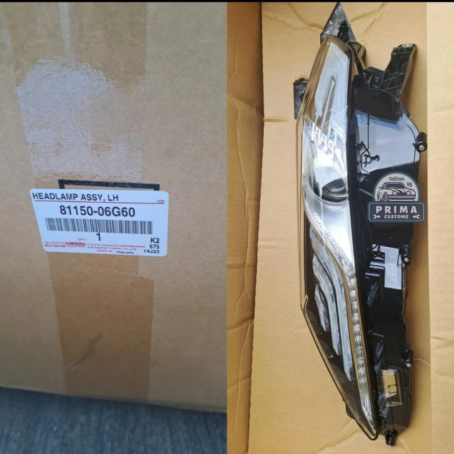 HEADLAMP TOYOTA CAMRY 2021 UP ORIGINAL