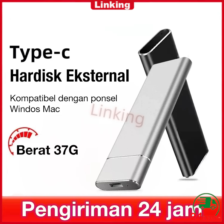 CODSSD Laptop Portable SSD External SSD Eksternal dengan Kapasitas SSD 1TB/4TB dan Kecepatan Tinggi