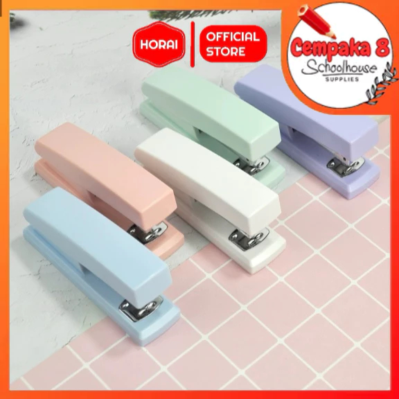 

Stapler PREMIUM HD 10D Warna Pastel Imut Cute Korean Style (1 PCS) - UTI0524