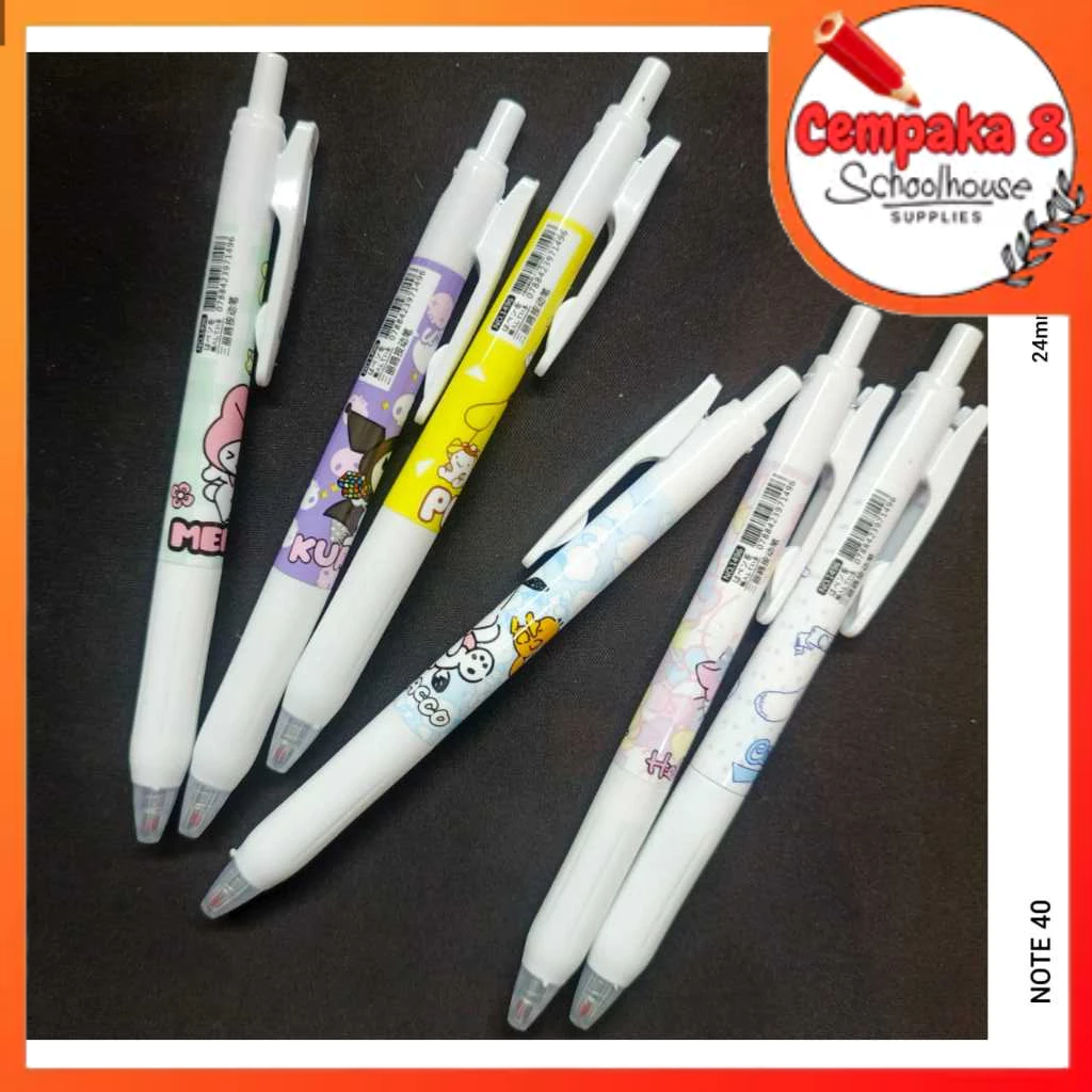 

PULPEN GEL MEKANIK SARAS / PULPEN MEKANIK MOTIF CINNAMONROLL KAWAII SANRIO (RANDOM) - UTI0523