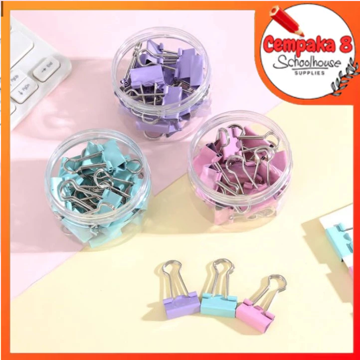 

Klip Penjepit Kertas 20 PCS / Warna Pastel untuk Berkas Anda - SEV0211