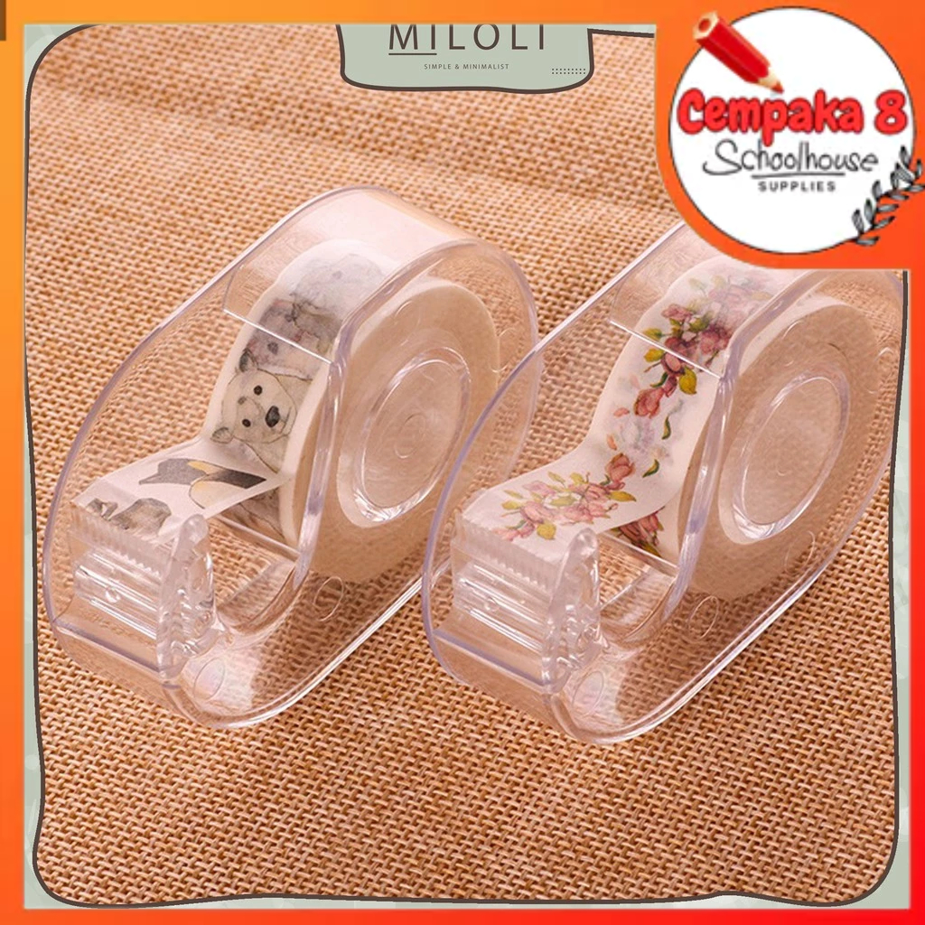 Single Dispenser Tape Washi Masking Dispenser Tempat Washi Tape - SEV0220
