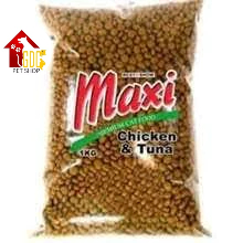 Makanan Kucing Maxi Cat 1 Kg Repack - Dry Food Adult & Kitten Maxi Cat