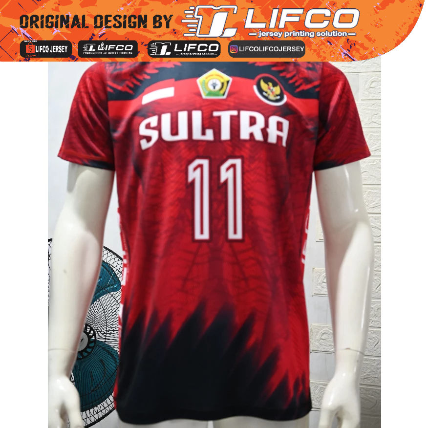 JERSEY LIFCO ORIGINAL BULAN KEMERDEKAAN NUSANTARA SERIES -Sulawesi Tenggara-