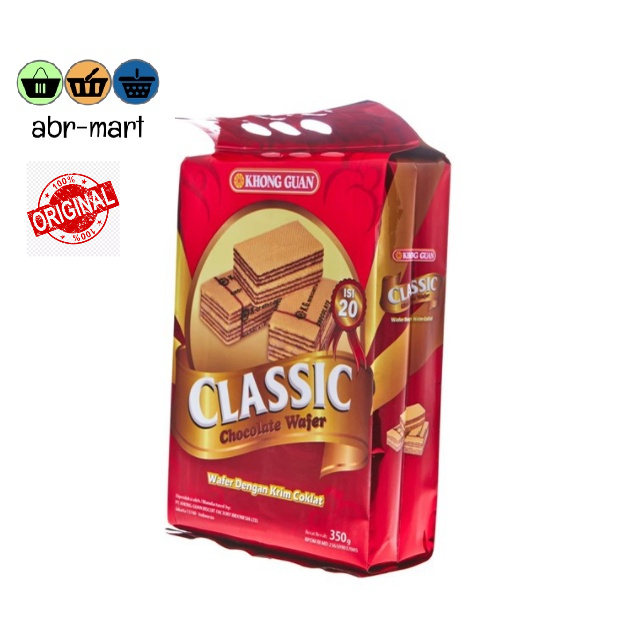 

KHONG GUAN CLASSIC WAFER CHOCOLATE 350 GR