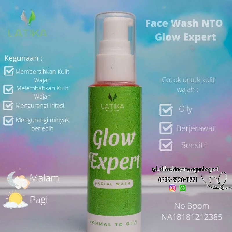 Facial Wash Glow Expert Normal To Oily (NTO)