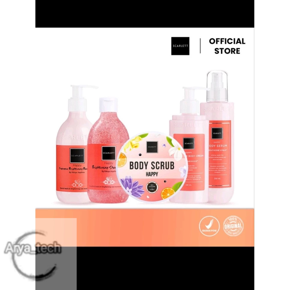 SCARLETT Whitening Happy Series