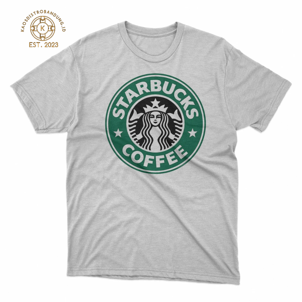 BAJU KAOS Starbucks Coffee Original Casual - Baju Starbucks - Kaos Starbucks - Kaos Pria - Unisex - 