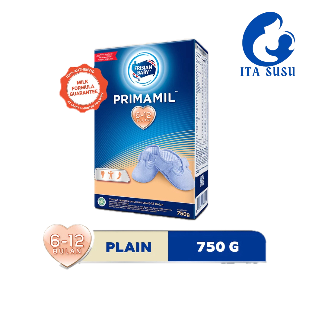 Frisian Flag Primamil 6-12 Bulan Susu Formula Bayi 750 g