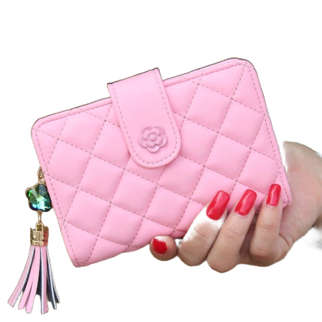 MORMON BOSTANTEN GENIE WALET DOMPET FLOWER - Dompet Lipat Wanita