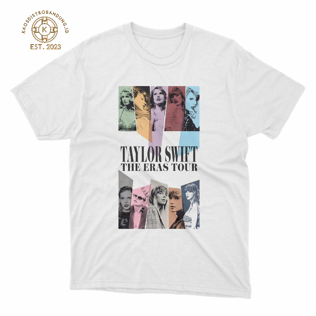 BAJU KAOS Unisex Taylor Swift Merch The Eras Tour