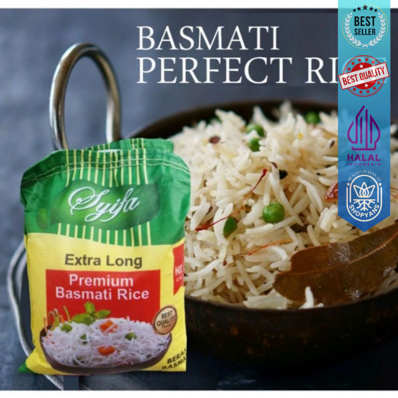 

Beras basmati syifa 1 kg beras kebuli basmati import