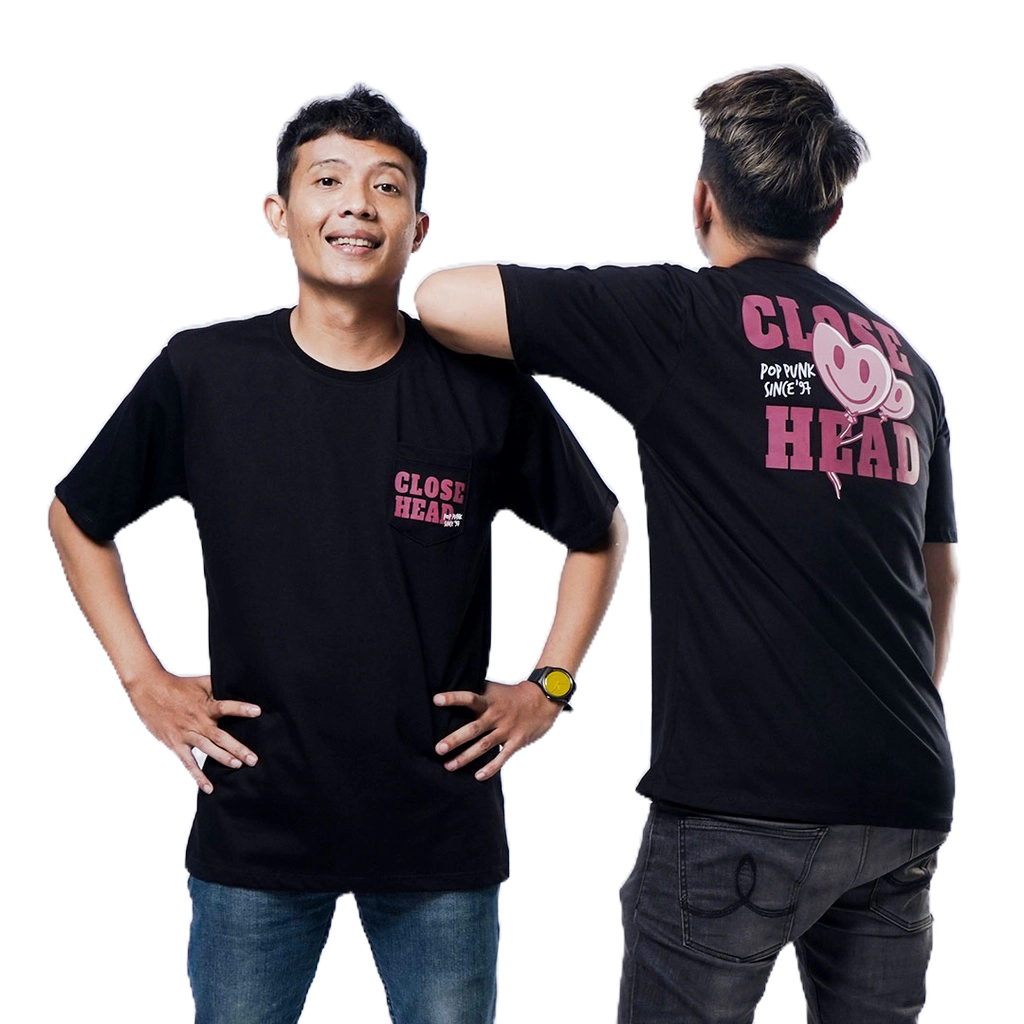 GVFI X Closehead T-Shirt Baloon Black