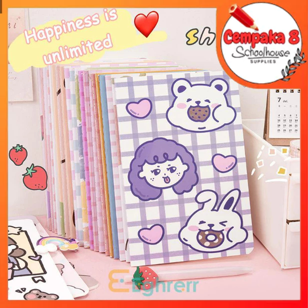 

buku tulis aesthetic A5 satuan - UTI0101