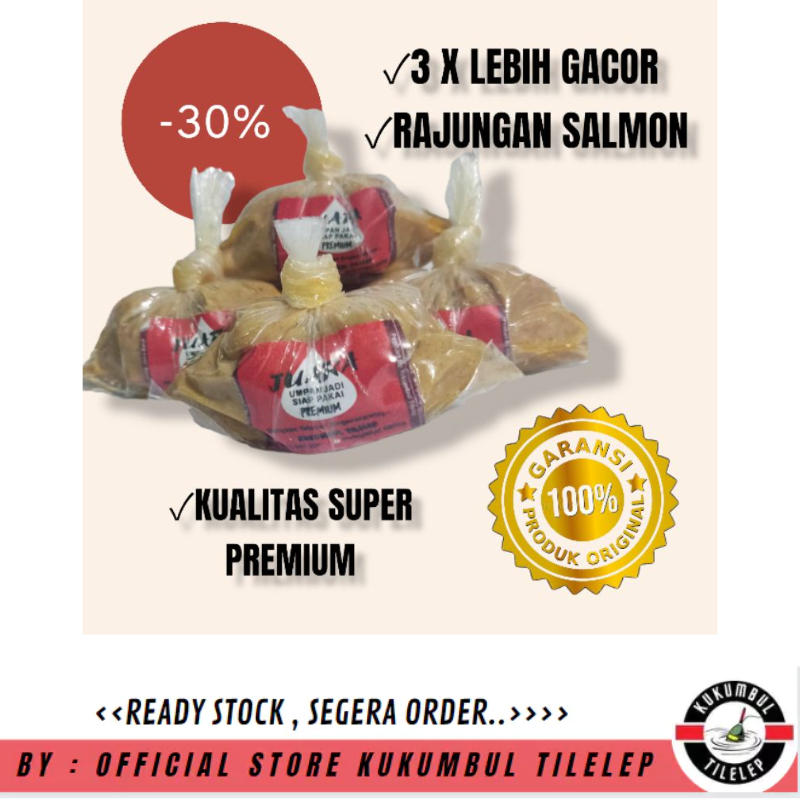 Umpan juara super premium siap pakai, umpan ikan mas, umpan untuk lomba mancing ikan mas