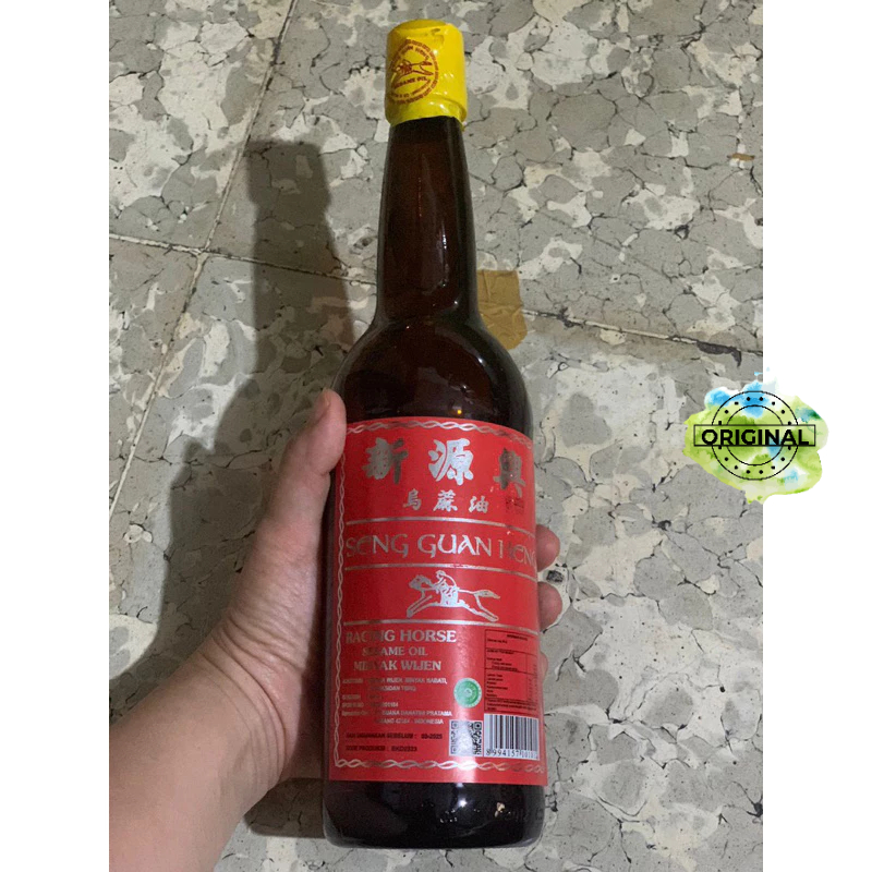 

Minyak Wijen/Sesame Oil Seng Guan Heng 620 ml/Minyak Wijen Kuda