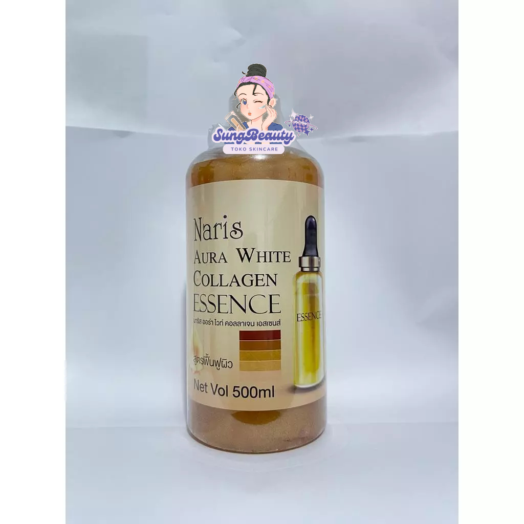 Naris Aura White Collagen Essence Body Thailand