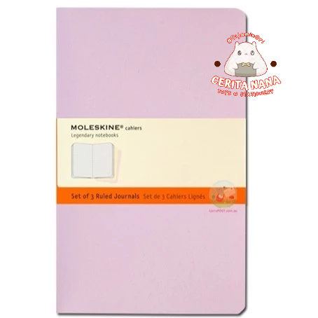 

Notebook Moleskine Ruled Cahiers Journals