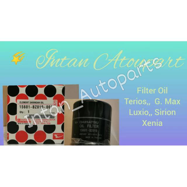 FILTER OLI ALL NEW XENIA/ TERIOS/ GRANDMAX/ LUXIO/ SIRION 15601-BZ010-001