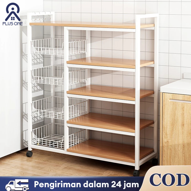 RAK DAPUR SERBAGUNA LEMARI DAPUR MINIMALIS MEJA DAPUR RAK DAPUR SET ESTETIK MEJA KOMPOR RAK OVEN