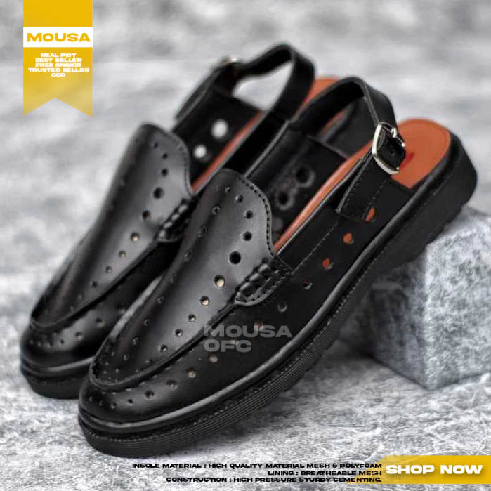 Sepatu Sandal Wanita Casual Bustong Slop