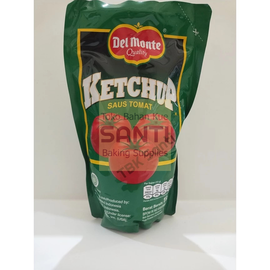 

Del Monte Delmonte | Ketchup Sauce Saus Tomat | 1 Kg