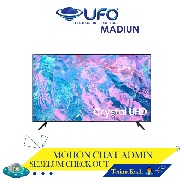 Samsung LED TV UA50CU7000KXXD Crystal 4K UHD Smart TV 50 Inch