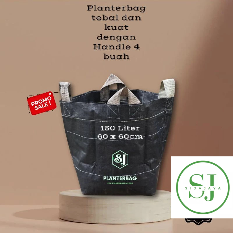 Planter bag 150 liter polybag hitam kuat dan tebal