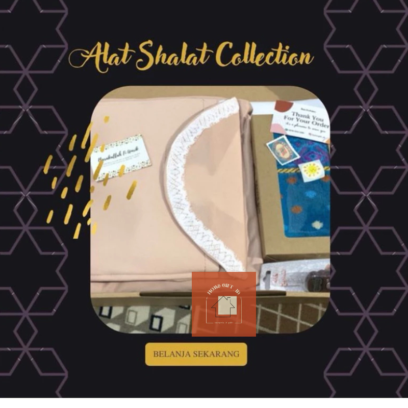 Hampers Gift Box Alat shalat Cewek/ Hampers Gift Box Ramdhan / Hampers Gift Box Mukena