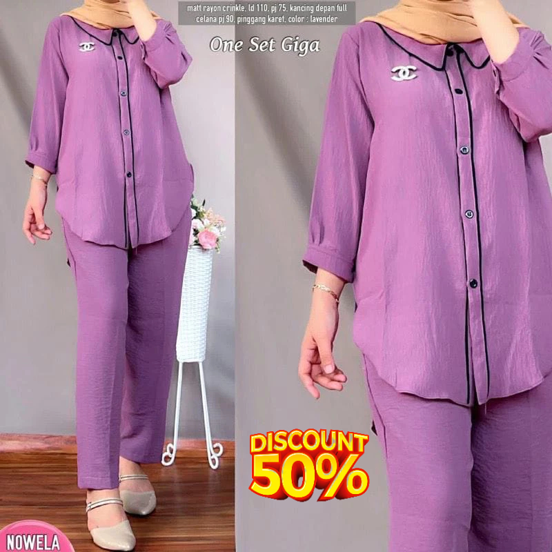 Setelan Wanita Terbaru - Gaya Kekinian, Baju Terlaris, dan Terlengkap dari Setelan Giga