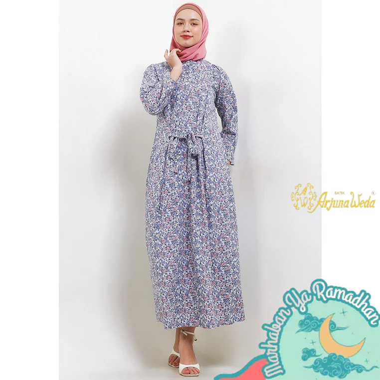 Arjuna Weda Gamis Batik Kembang 4