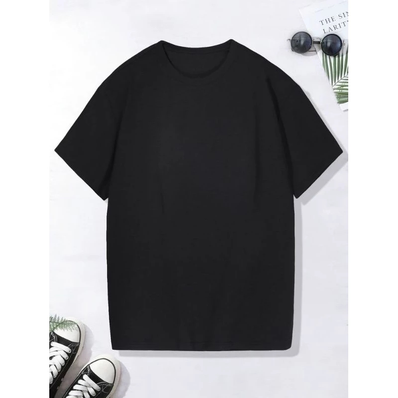 ADeas T Shirt Oversize Jet Black
