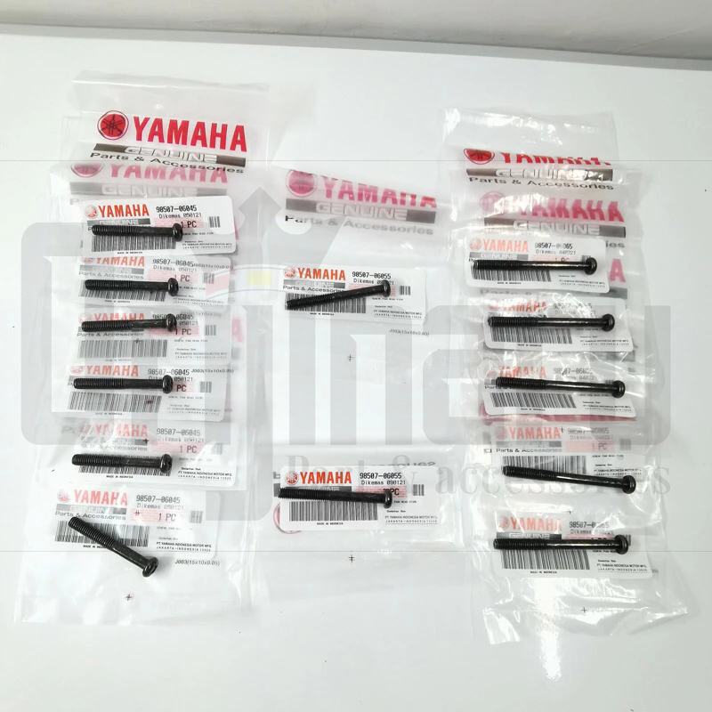BAUT CRANKCASE BAUT KRENGKES BAK MESIN TENGAH RXKING RXS 98507-06045 98507-06055 98507-06065