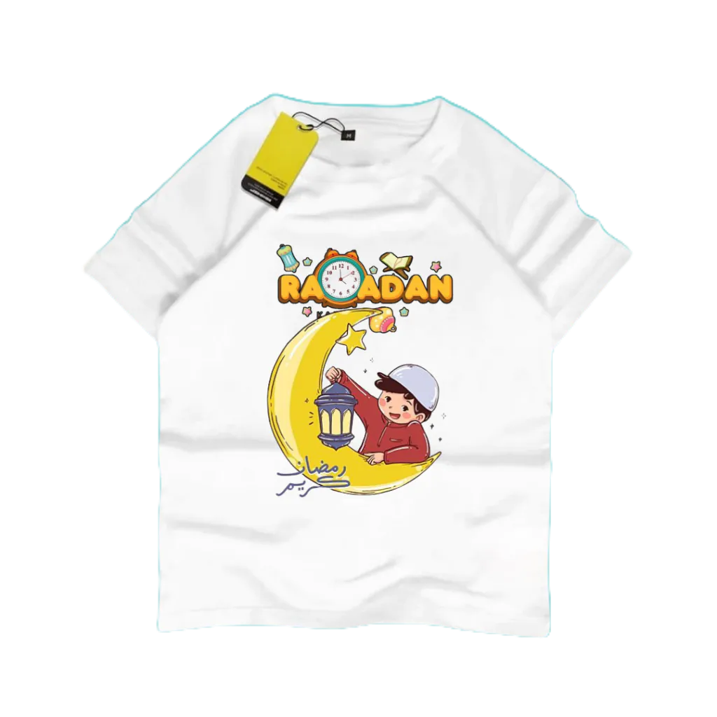 Baju Anak Gratis Sablon Nama / Baju Kaos Anak Tangan Pendek Laki-laki Muslim / Kaos Anak Islamic  Gr