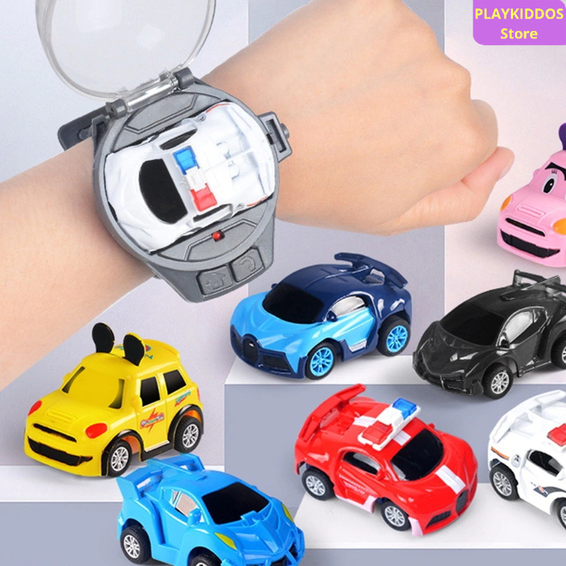 Mainan Jam Tangan Mobil Mini Anak Remote Control Jam Tangan + Mobil Remot Control Jam Tangan Anak