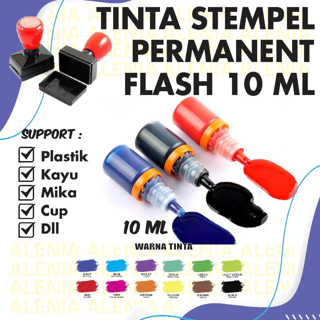 

Isi Ulang Tinta Stempel 5 Ml / Reffil Stempel Otomatis/Flash