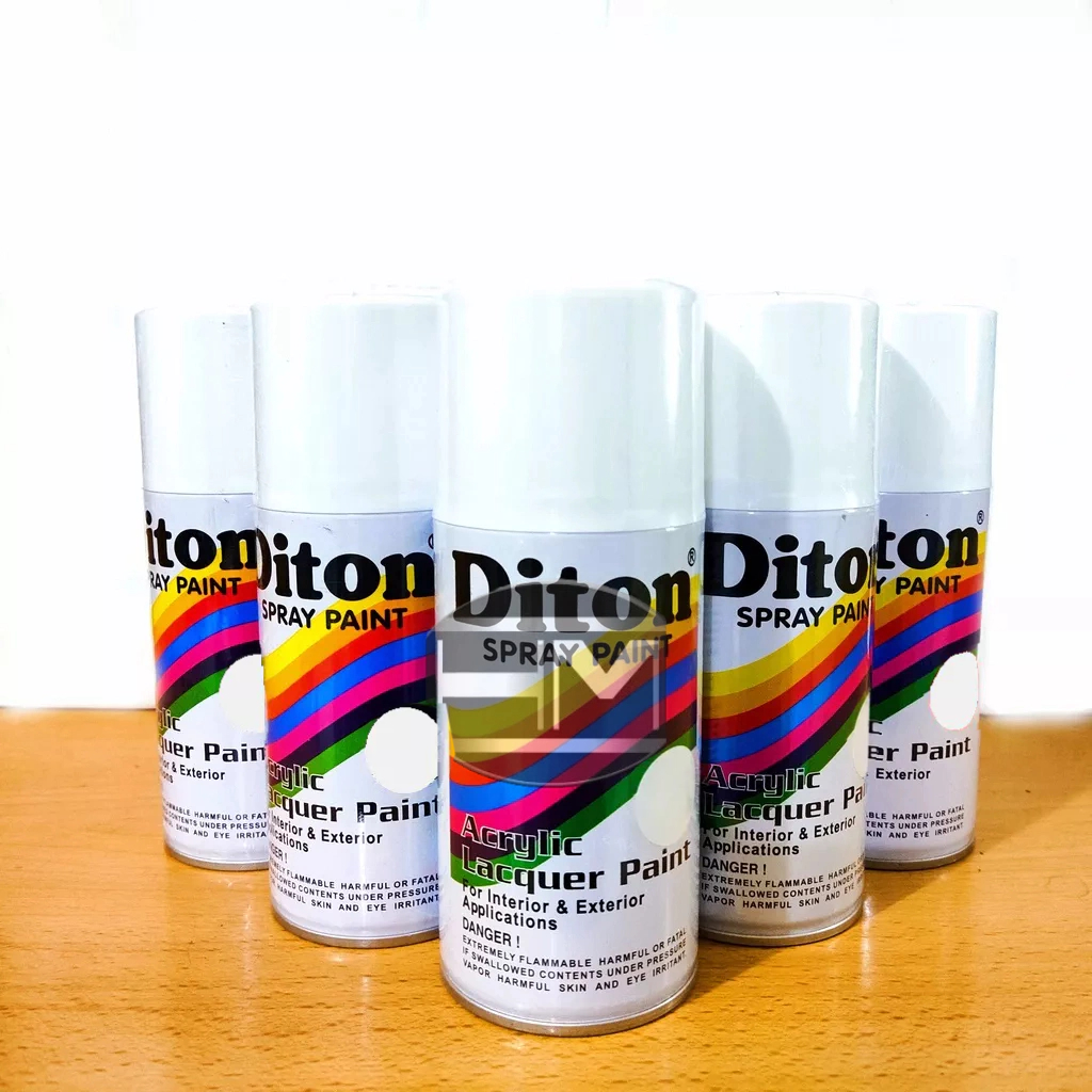 CAT SEMPROT DITON 8006 WARNA STABILO ORANGE