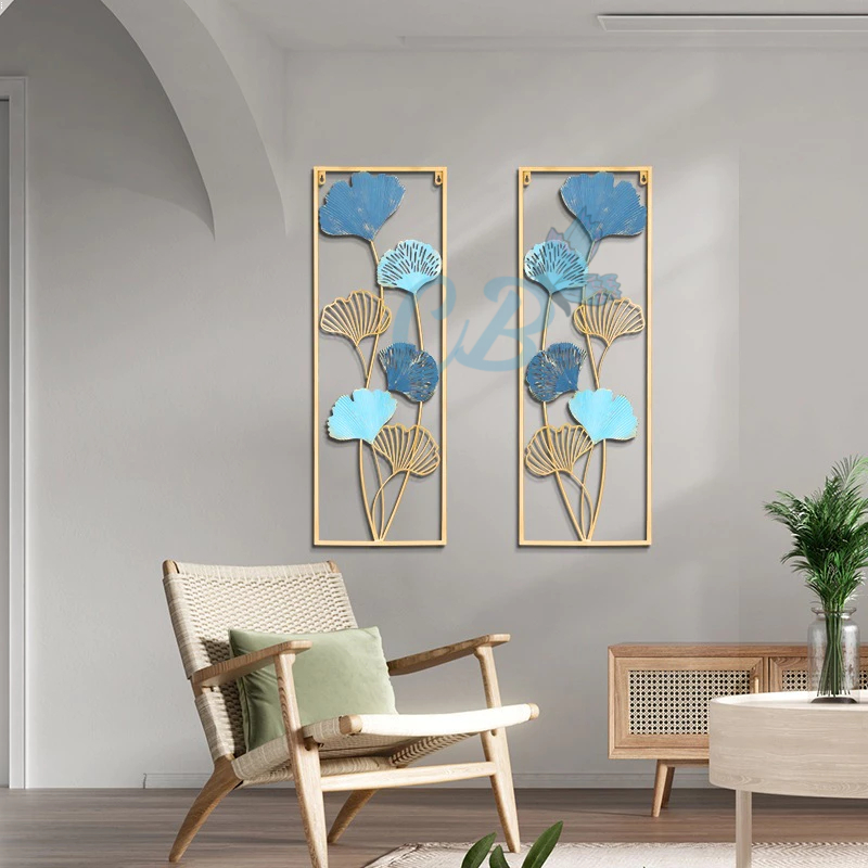 BESTPROMO TERMURAH-CODWALL DECOR HIASAN NORDIC DINDING/MURAL TANAMAN BESI/GAYA MINIMALIS MODERN