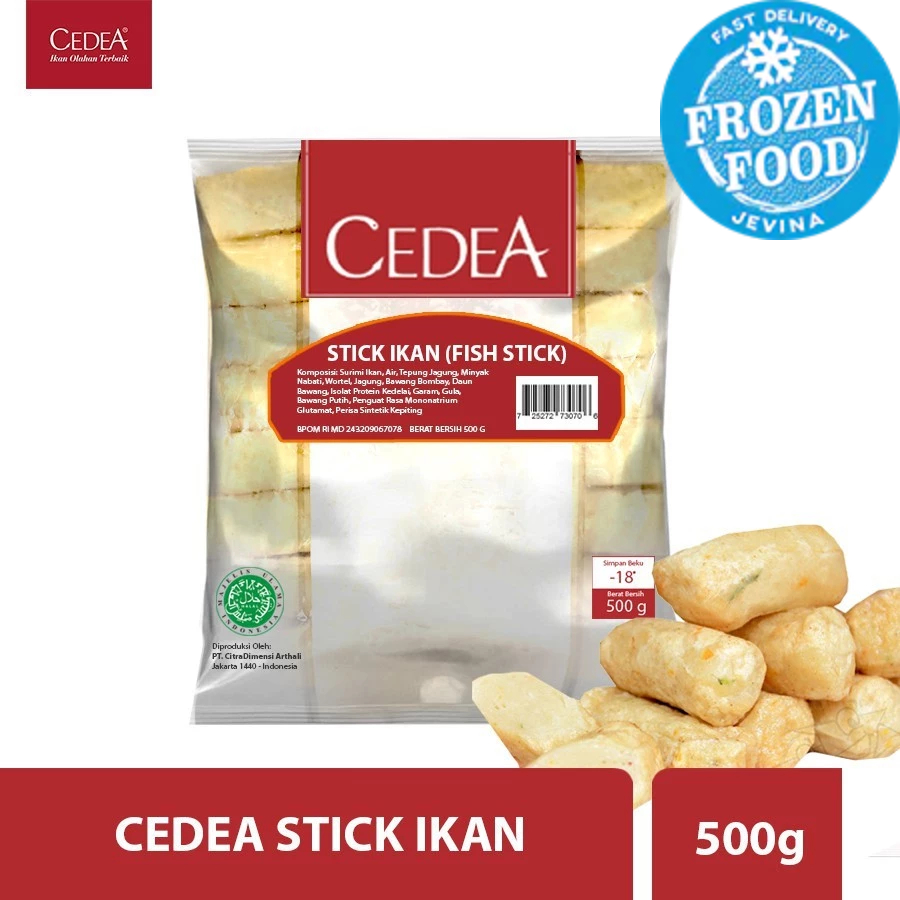 

Cedea Fish Stick 500Gr