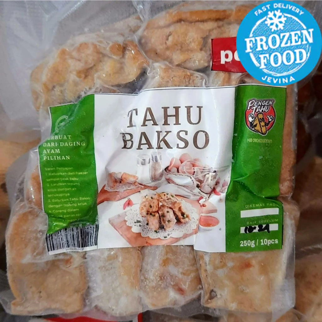 

Pengen Tahu Bakso Frozen Original | Pedas Isi 10 pcs 250g