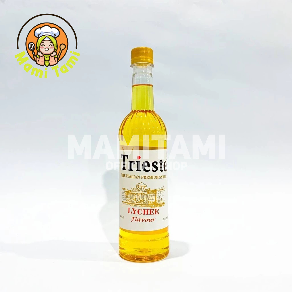 

Mami Tami - Trieste Syrup Lychee Premium Flavor 650 ml - HALAL MUI