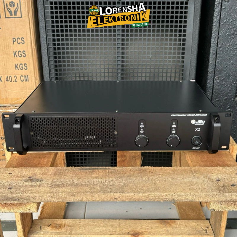 Power Amplifier DBQ X2 Original Power Class D